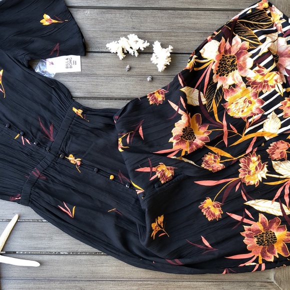 🌴🔆BILLABONG- AUTUMN BREEZE MAXI DRESS🔆🌴 - Picture 5 of 15